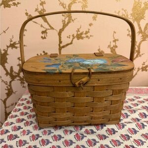 Susan Wheeler Handpainted Longaberger Basket
